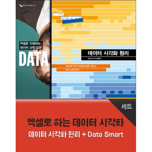 엑셀로 하는 데이터 시각화 세트:데이터 시각화 원리 + Data Smart, 에이콘출판