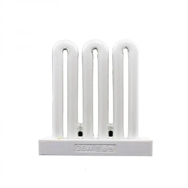 천사마켓 조명 2u 배출 3u 배관이다 9w13w26w45w 주방화장실 네 바늘 삼기색 에너지 절약등 인라인 받침대 3u26w 백광 0 5