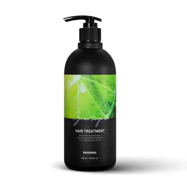 바나날 퍼퓸드 헤어 트리트먼트 그린 탠저린 500ml, 1개