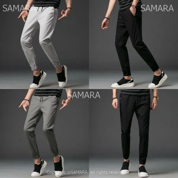 Qterra 특허브랜드 와이드핏 밴딩팬츠 배기팬츠 빅사이즈 남성 캐주얼