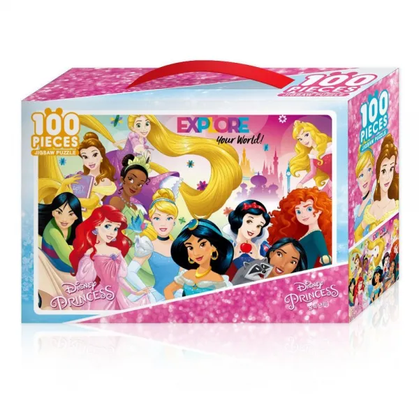 디즈니프린세스-꿈의 나라 100pcs 직소퍼즐, 본상품선택, 단품_100PCS
