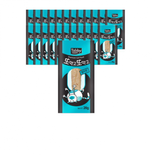 테비 또먹고또먹고 고양이 간식 20g, 참치, 72개