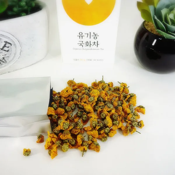 차담소 유기농 국화차 15g 구절초차 20g 선물세트, 꽃차선물세트