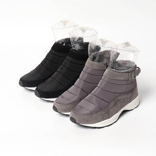 비욘드라이프 Cp18 3.5 블레디미르 여성 방한화 패딩 털 운동화 버클 장식 부츠 패딩부츠