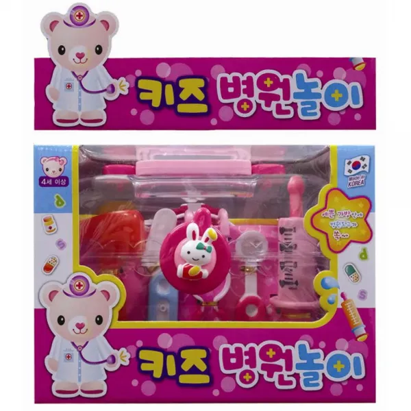 4살 의사선생님 왕진가방 키즈 병원놀이 장난감병원 간호사 수의사놀이세트