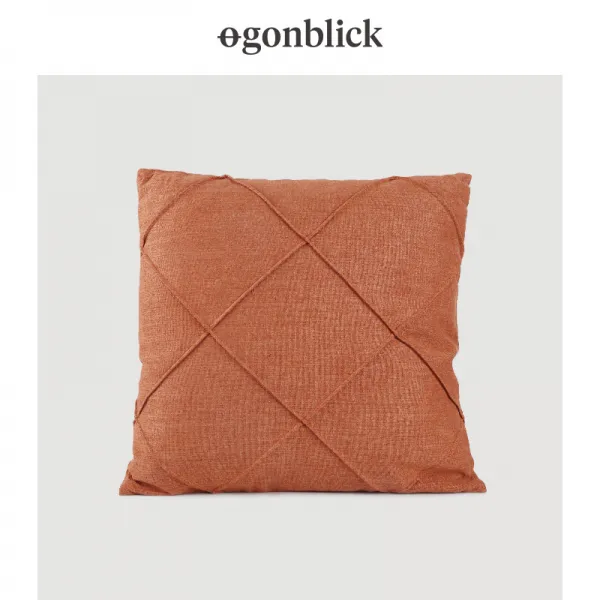 Ogonblick 북유럽 시시각각 홀선스 시리즈 침대 머리 쿠션 소파 사무실 낮잠을 안아 베개, 45x45cm