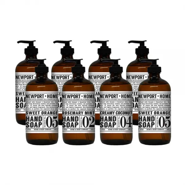 (미국직배) 코스트코 홈앤바디 핸드워시 473ml 8팩 Home and Body Company Newport Hand Soap