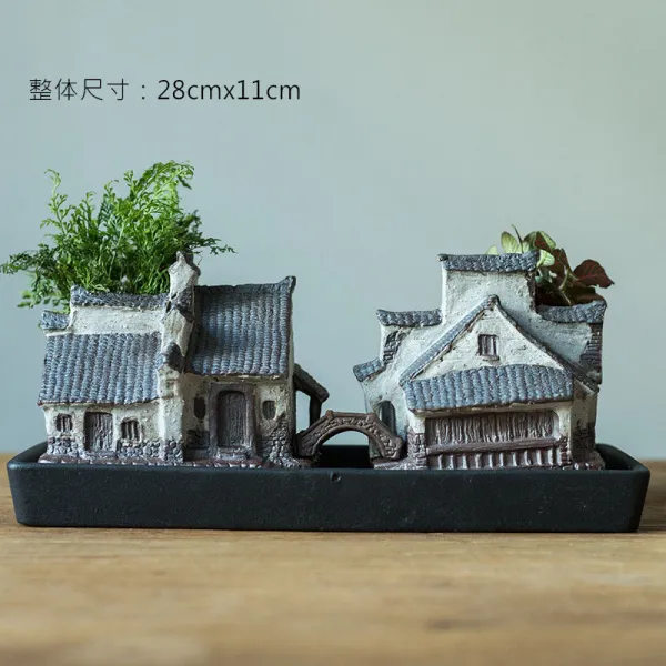 티테이블 팬시 강남 마이크로파 사기 사발 도 부귀와 대나무를 부자가 되다 사무실 응접실이 있다 조경소 4225045084, 인화원 _안정원 _ 받침대 대야 포함