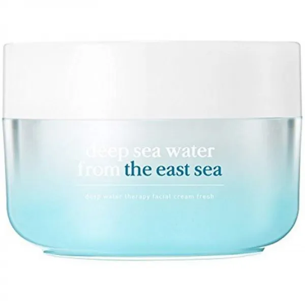 NOONI 심층수 치료 세라마이드 페이셜 크림 Fresh # Oily Skin 50g 1.76 온스 워터 젤 크림 Lightweig