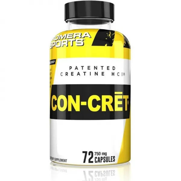 <해외직구>Promera Sports CON-CRET 크레아틴 HCl 캡슐 마이크로 용량 크레아틴 팽만감 없음 배탈 없음 수분 보유 없음 로딩 없음 미국산 글루텐 프, 1set, 상세참조