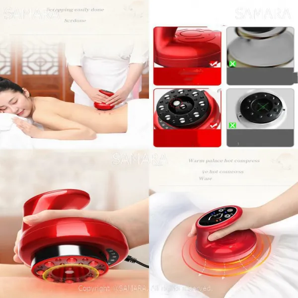 Qterra 특허브랜드 전동건조기 소통경락림프 뽑다 가정용 전신흡착 캔을 A