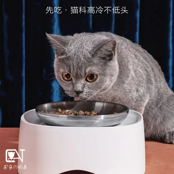 어반30 강아지 고양이 밥그릇 로데 속 그릇 싸개, 1개, 시간이 고양이 식량 그릇을 기억하다. _ M 미디엄