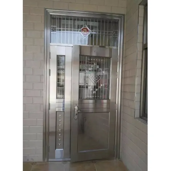 Dipylon 더블도어 304스테인리스방도문양문마을안전문백강문가용단문우자모문 빅 다이아몬드