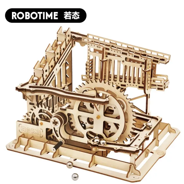 로보타임 Robotime 우드조립 메카니컬 기어 비행선 3D 입체퍼즐 키덜드 친구선물, LG502베이스, 입체퍼즐개