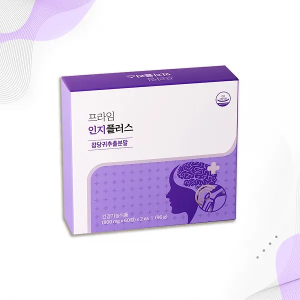 프라임제약 참당귀 6년근 홍삼 인지플러스 120정 1박스, 쉴틈없는 두뇌와 관절을 위한 건강비법