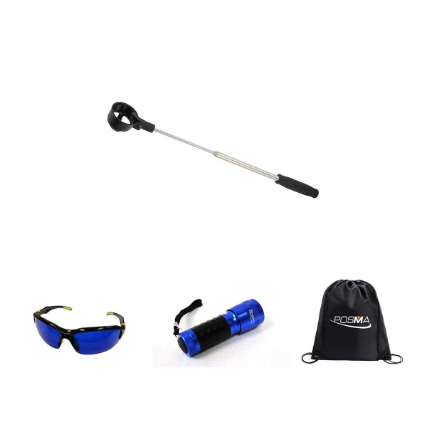 Posma Br050f 골프 5 섹션 후퇴 2m 골프 볼 리트리버 세트