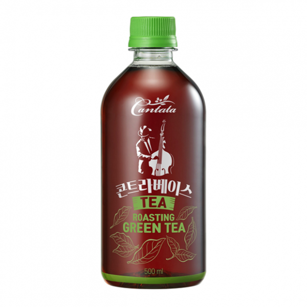 칸타타 콘트라베이스 로스팅 그린티 500ml × 24페트, 단품, 단품