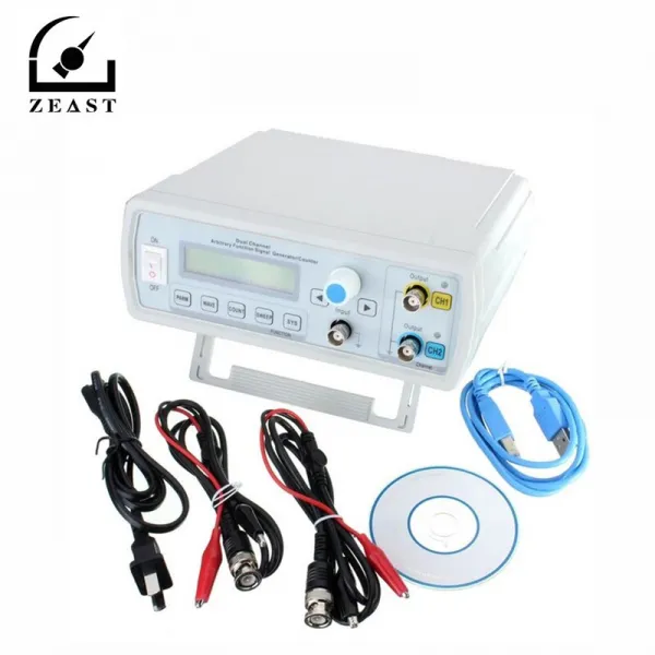 ZEAST FY3224S 24MHz 듀얼 채널 임의 파형 DDS 함수 발생기 사인 사각파 스위프 카운터 시그널 생성기, 02 Czech Republic
