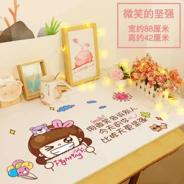 해외 누리꾼 레드소녀 하트테이블 배치 대학 기숙사인 책상 꾸미기 테이블 침실테이블 꾸미기-156226, 옵션02