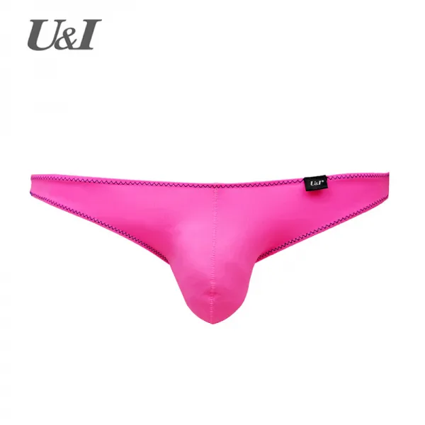 ui 섹시 삼각바지 패셔너블 남 얇은 투명 스판 스 에어 총탄 분리 u 볼록 포켓 팬티
