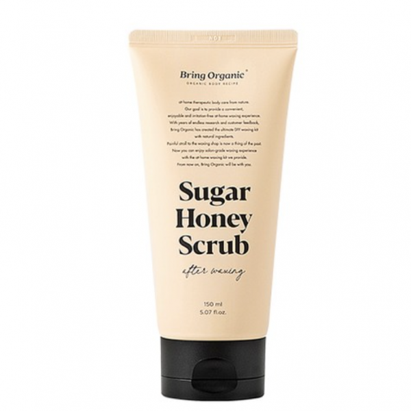 브링오가닉 슈가 허니 바디 스크럽, 150ml, 3개