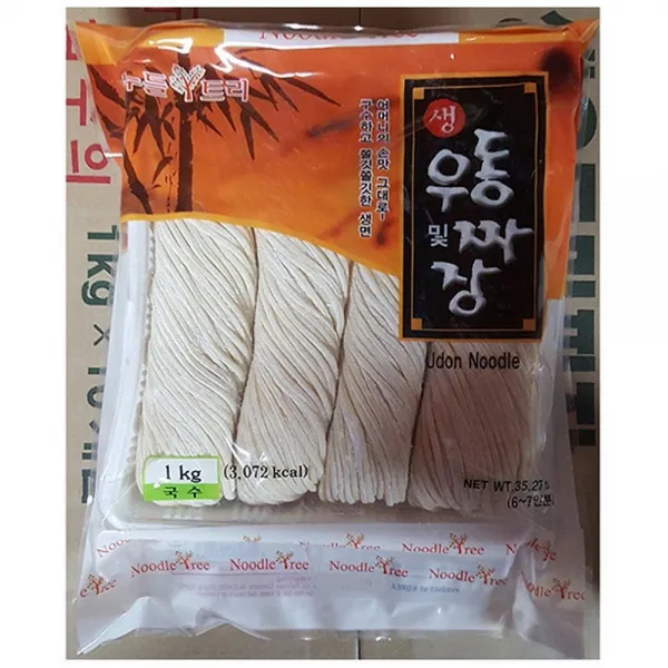 패션윙 생우동 짜장면 누들트리 1kg X10개 생면 우동면 국수 우동, 1