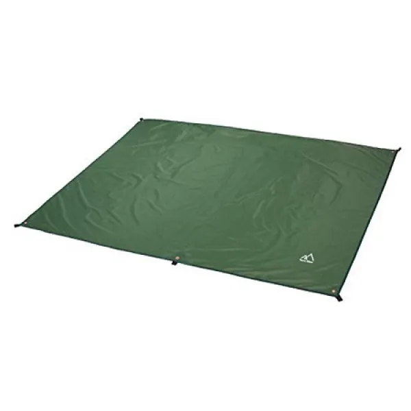 해외Terra Hiker Terra 등산객 캠핑 타프 방수 피크닉 매트 피크닉 하이킹을 위한 드로스트링 휴대용 가, 다크 그린