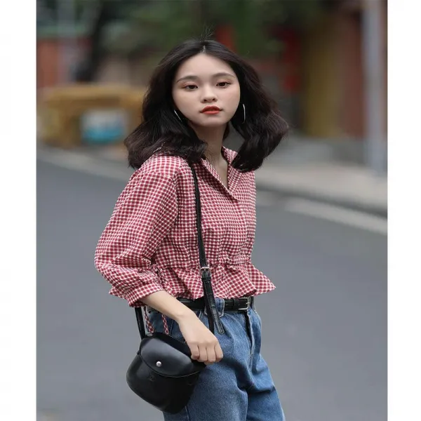 빅피플 루즈핏 Sa2748 셔츠 코트 빅사이즈 이너 체크 긴팔