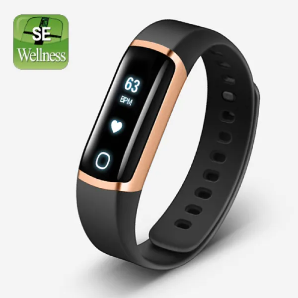 세븐일렉 스마트밴드 HR2 HR2.5, 차콜블랙