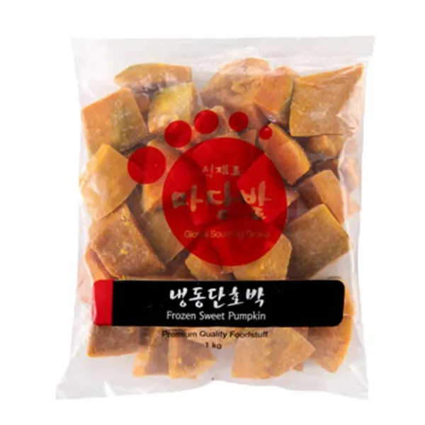 잇츠딜리셔스 마당발 냉동 단호박 탈피 1kg
