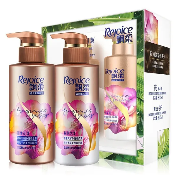 표고 부드러운 샴푸 세트 향기 감미화 물결 샴푸 530ml300 볼륨 풍성하게 찰랑찰랑 실리카유 청정오일 순솽해변 만무 샴푸 샴푸 영양, 단일상품