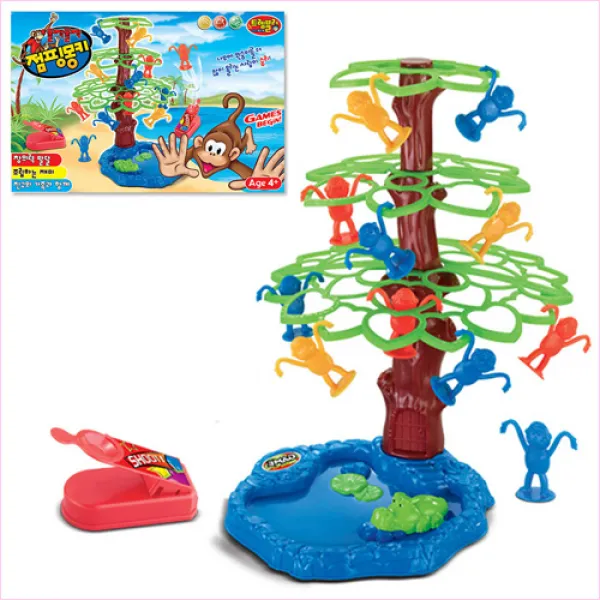 애들랜드 야자수오랑우탄 마구야구왕 배빨간프레드 개구리벌주기 배터져주방장 보드게임 폴짝폴짝점핑몽키