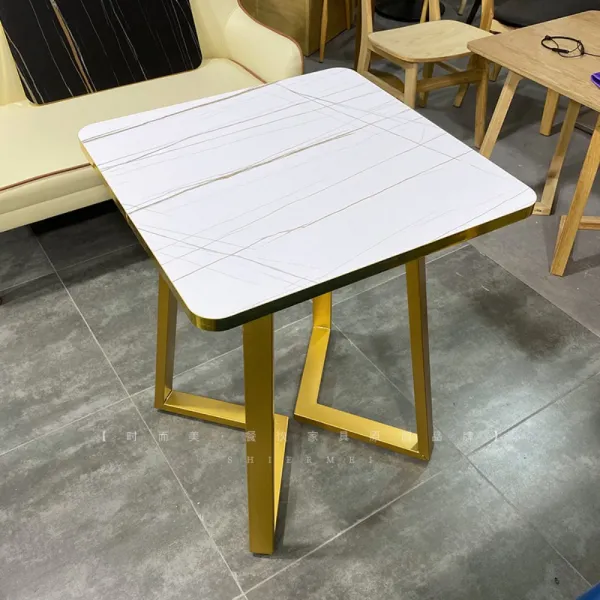 테이블 소형 럭셔리 북유럽 카페테이블 인테리어 감성 Cr