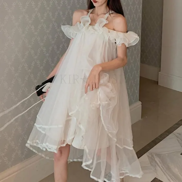 kirahosi 비치원피 오프숄더원피스 바캉스원피스 66호 + 스마트스트랩 증정 M8hsww