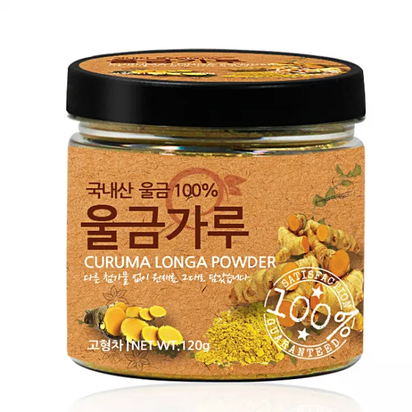 푸른들판 국내산 울금가루, 120g, 1통