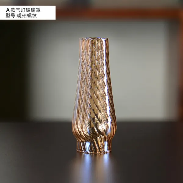 이소가스랜턴 짭턴 캠핑호롱불 감성캠핑용품, A형황색스트라이프교체커버개
