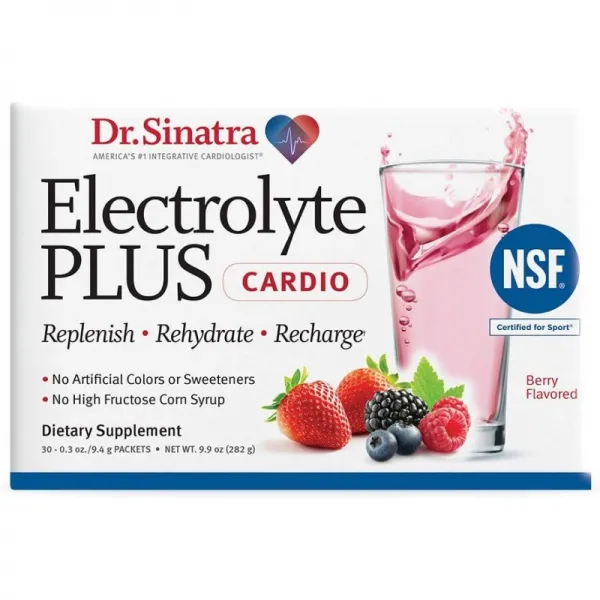 닥터시나 트라의 NSF 스포츠 인증 ElectrolytePLUS Cardio는 인체 무언가없이 전해질 비타민 및 미네랄, 단일상품