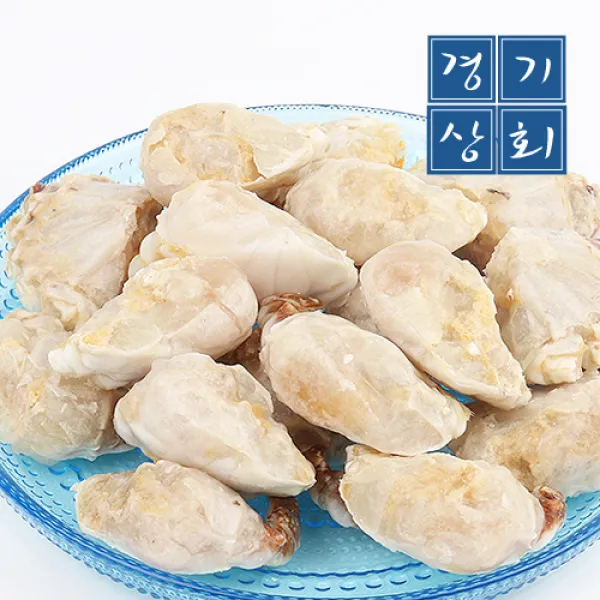 경기상회 국내산 몽당 손질 절단꽃게1kg (20조각내외) 급냉