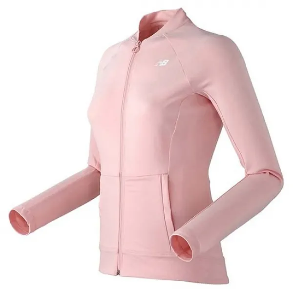 뉴발란스 Women 타이트핏 폴리 집업 Nbmd82w252 26 26 Light Pink
