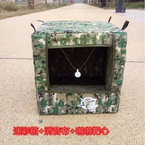 집 상자 미니 진흙마루 실리콘 섬유 아웃바운드 연습 그물 안전 표적 캔버스 출행 고정도, 카모플라쥬 패브릭 하트 스텐 하트 4