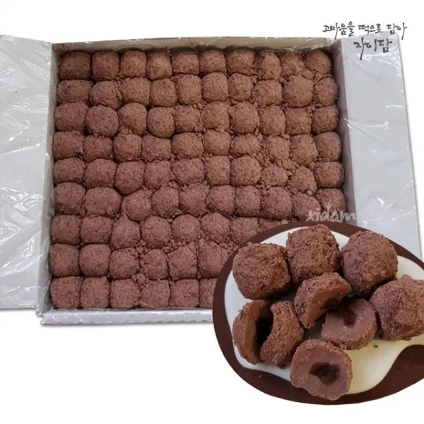 [신세계TV쇼핑][자이담] 소담 수수경단 1.8kg (20gx90입), 단일상품, 단일상품