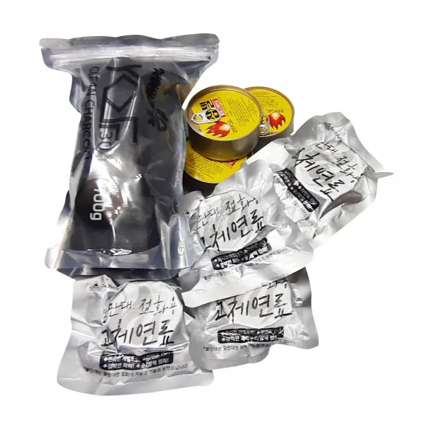  코프304 707 캠핑연료세트 착화젤 착화제 고체연료 차콜숯