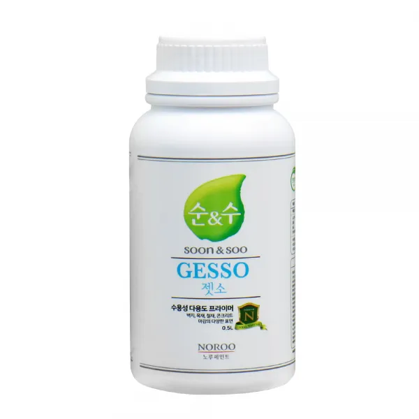 노루 페인트 초강력 순수젯소 500ml 제소 하도 프라이머 상도부착력증가 친환경젯소 제쏘 잿소 제쏘