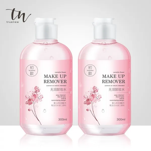 [하나 사면 하나를 증정하다] 초신상 truenew 무울지짐 얼굴 온화무자극 심층 청정 눈 클렌징 유액 학생 300ml 지움 클렌징 오