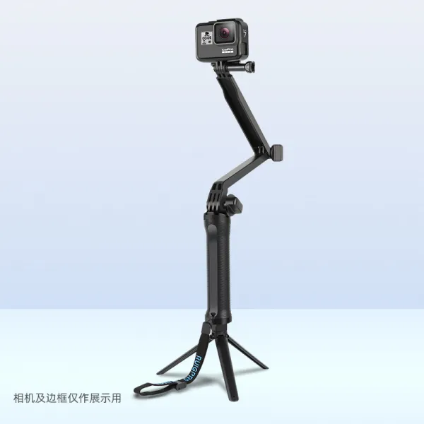 고프로 손가방 고프로8 부품 셀카봉 고프로7 삼방향 로드오토모액션 3단 로드 hero8765 작은 개미오토모션 카메라 커서, 곡절