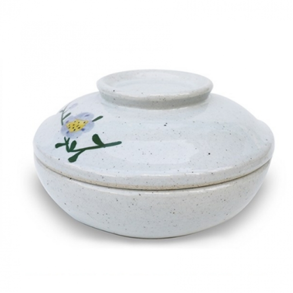 초여도예 찜기 전자레인지용 도자기-계란찜이 붙지않고 밥데우기 짱. 과일 야채보관 신선도 완죤 오래가요., 만능찜기-중-기본