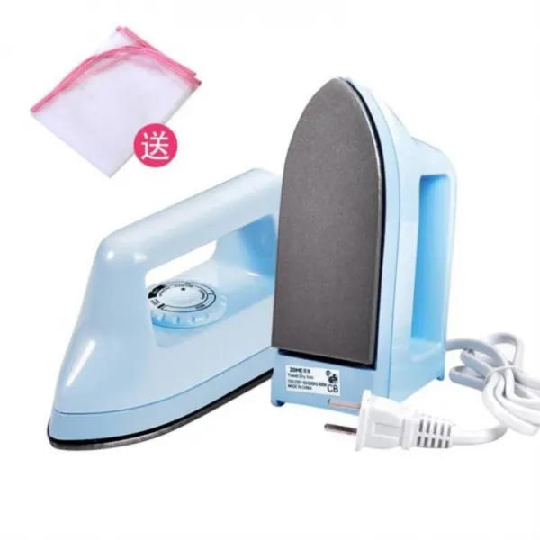 다리미 바지 휴대용 가정용 양복 전기 옷다리기 스탠드 휴대 핸드형 편리함 수동 1.0 T06 작은하늘 블루 일렉트릭 다리미 400w 다리미질을