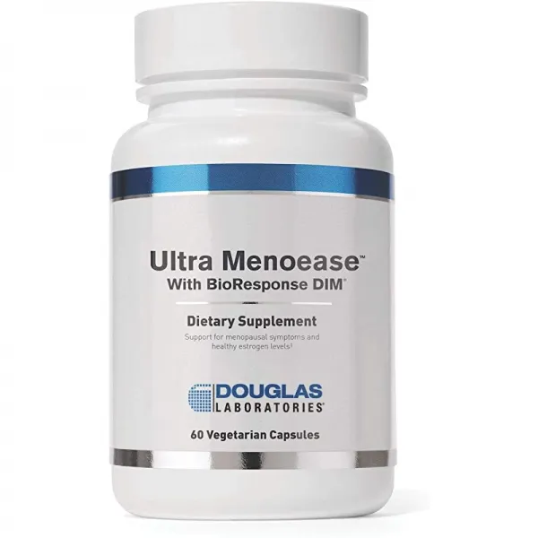 Douglas Laboratories Ultra Menoase with Bioresponse DIM 여성 60캡슐의 폐경 증상과 건강한 에스트로겐 수치를 지원, 상세페이지 참조, 상세페이지 참조