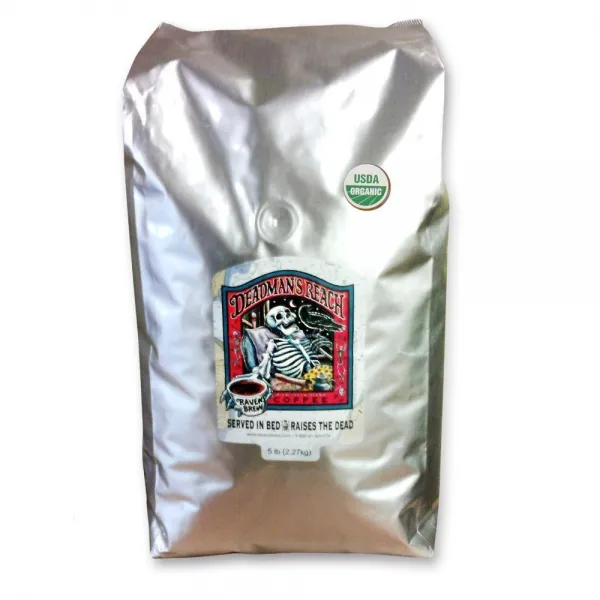 Raven's Brew Coffee 레이븐 BREW 원두 망자 리치 유기농 버전 다크 로스트 5lb팩, 선택, 상세설명참조