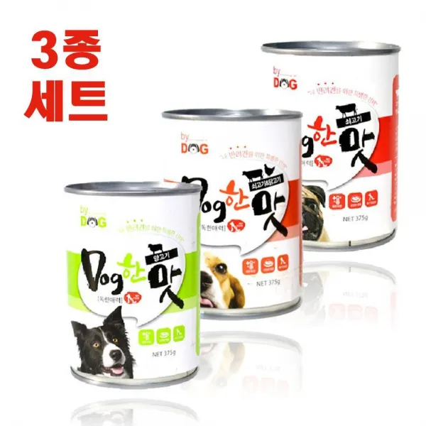 고단백질저지방 애견간식 대용량캔세트 건강식 보완식, 1개
